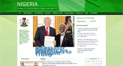 Desktop Screenshot of nigeriaembassyusa.org